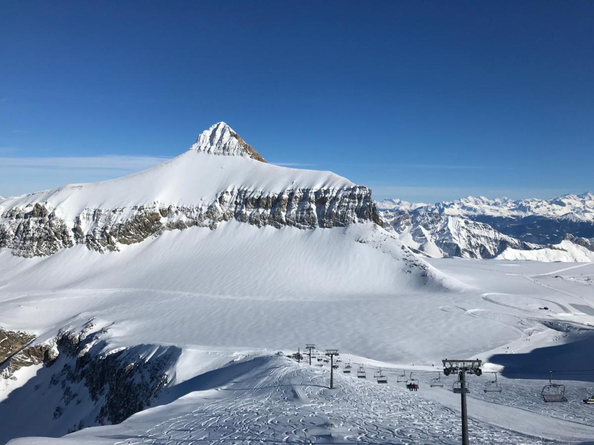 Alpen Charme - Chalet D'Hotes Et Spa Bed & Breakfast Gsteig Exterior foto