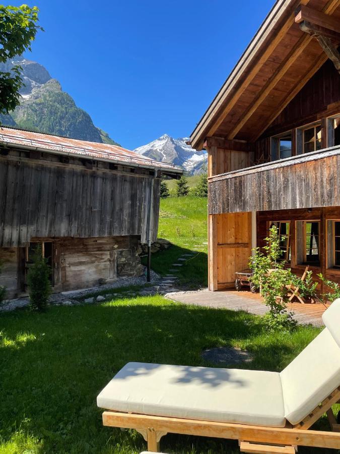 Alpen Charme - Chalet D'Hotes Et Spa Bed & Breakfast Gsteig Exterior foto